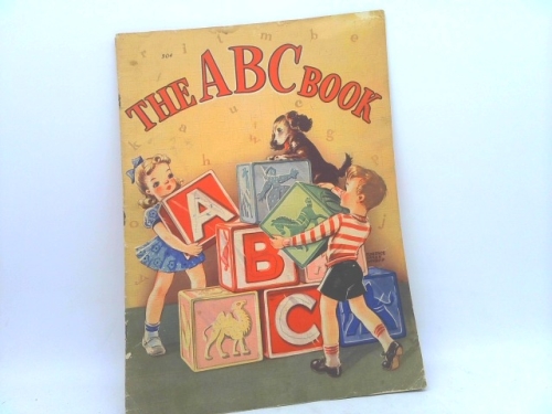 THE ABC BOOK. "Linenette" paper book.