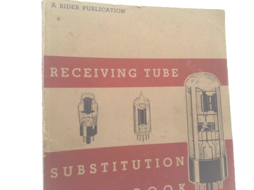 Receiving tube substitution guide book