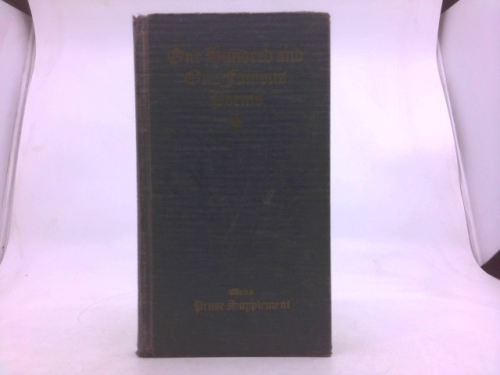 One Hundred and One Famous Poems