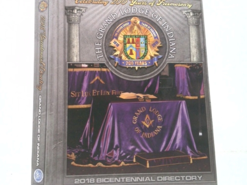 The Grand Lodge of Indiana - 2018 Bicentennial Directory