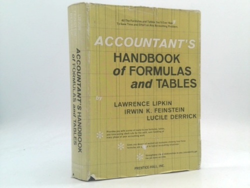 Accountant's Handbook of Formulas & Tables, 2nd Edition,