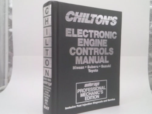 Chilton's Electronic Engine Controls Manual 1988-90: Nissan, Subaru, Suzuki, Toyota/Professional Mechanics Edition (Chilton's Electronic Engine Controls ... Japanese and Asian Cars and Light Trucks)