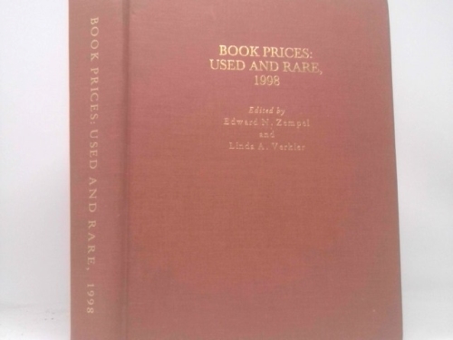 Book Prices: Used and Rare, 1998 (Annual)