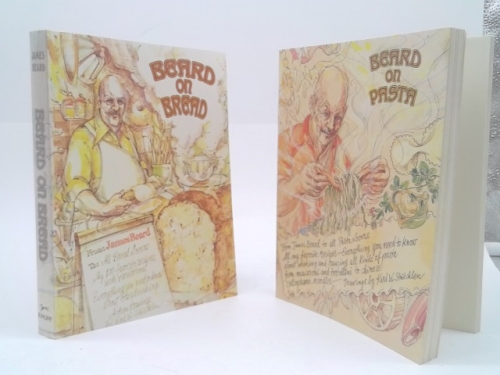 Beard on Bread and Beard on Pasta. 2 volume set in slipcase