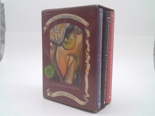 The Situation Worsens: A Box of Unfortunate Events, Books 4-6 (The Miserable Mill; The Austere Academy; The Ersatz Elevator)