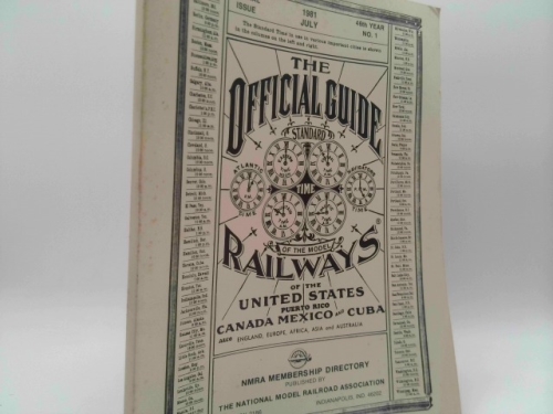 The Official Guide of the Railways and Steam Navigation Lines of the United States, Puerto Rico, Canada, Mexico and Cuba