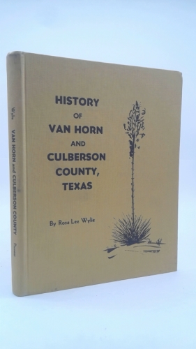 History of Van Horn and Culberson County, Texas