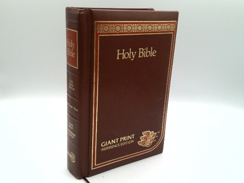 Holy Bible, King James Version No. 554Bg Giant Print Reference, Burgundy Bonded Leather