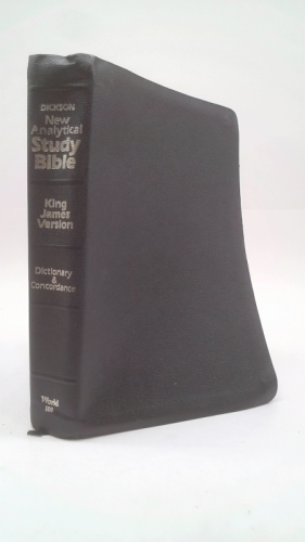 New Analytical Bible and Dictionary of the Bible KJV. [Spine: Dickson New Analytical Study Bible KJV]