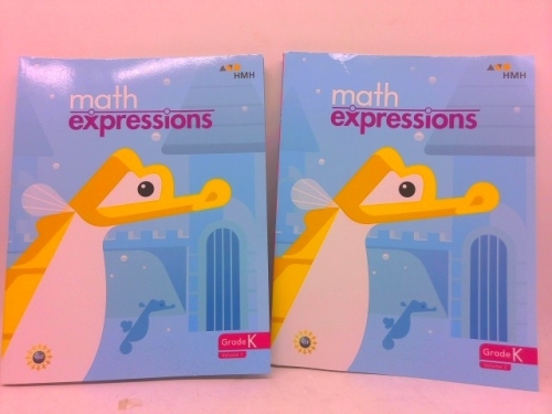 Math Expressions, Common Core, Student Activity Book, Grade K Volume 2, 9781328743800, 1328743802