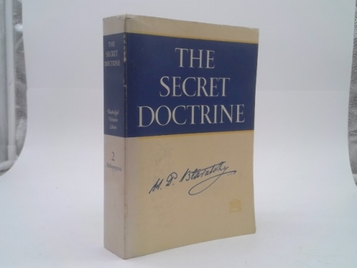 THE SECRET DOCTRINE VOL 2~ANTHROPOGENESIS