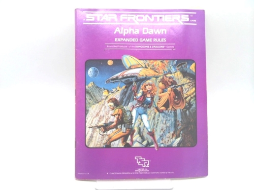 Star Frontiers Alpha Dawn Expanded Game Rules [First Printing]