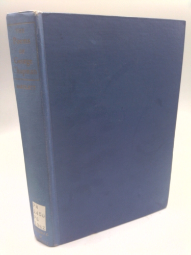The Poems of George Chapman