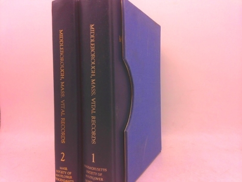 Middleborough, Massachusetts Vital Records Volume Two 2
