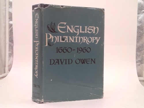 English Philanthropy, 1660-1960