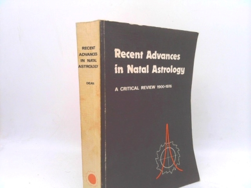 Recent Advances in Natal Astrology
