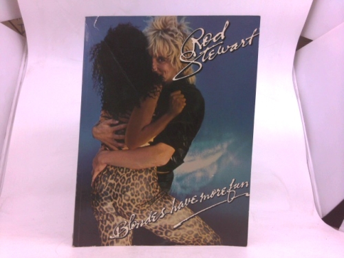 Rod Stewart Blondes Have More Fun Sheet Music Book