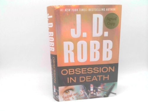 Obsession in Death - Signed/Autographed Copy