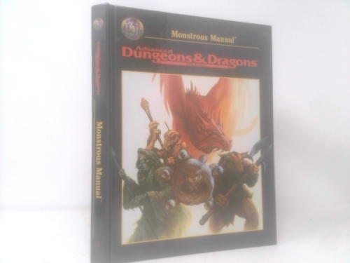 Monstrous Manual (AD&D 2nd Ed Fantasy Roleplaying Accessory, 2140)