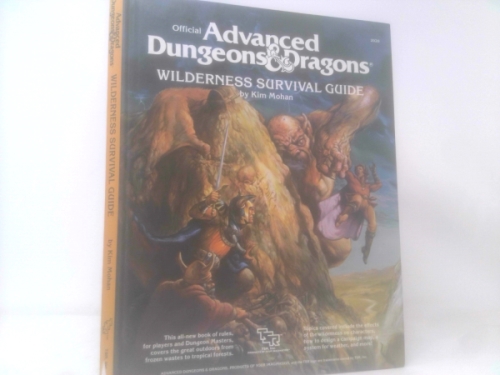 Official Advanced Dungeons and Dragons: Wilderness Survival Guide