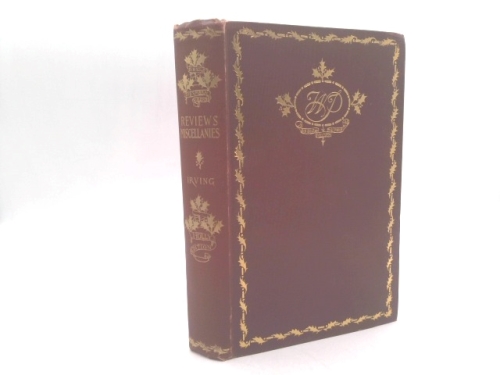 Reviews and Miscellanies, The Holly Edition of the Works of Washington Irving