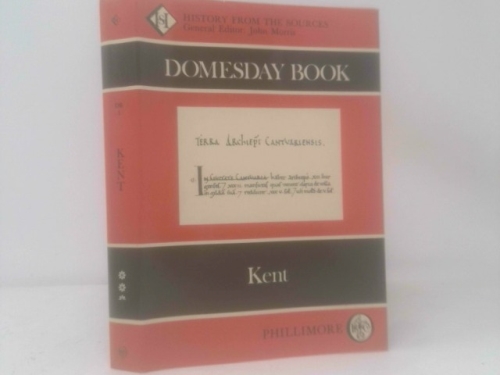 Domesday Book: Kent (Domesday Books (Phillimore))