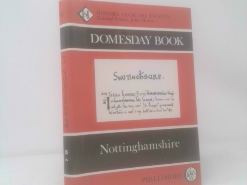 Nottinghamshire (Domesday Books (Phillimore))