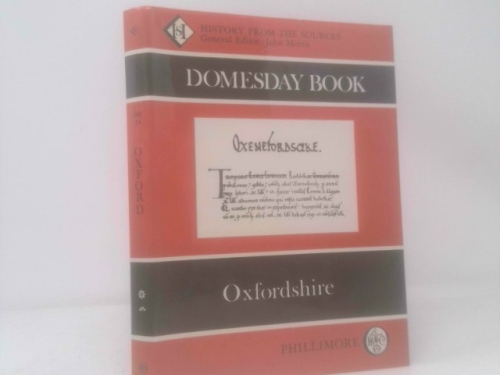 Oxfordshire (Domesday Books (Phillimore))