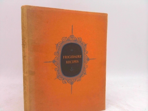 FRIGIDAIRE RECIPES 1928