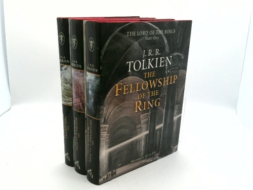 The Lord of the Rings, Three volume boxed set : Part One(1)-The Fellowship of the Rings; Part Two(2)-The Two Towers; Part Three(3)-The Return of the King