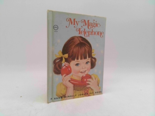 MY MAGIC TELEPHONE by Daphne Doward Hogstrom, illustrated by Sharon Kane (1975 A JUNIOR ELF BOOK Small format 28 pages Hardcover 4 3/4" x 6 /2")