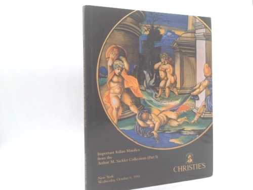 Important Italian Maiolica from the Arthur M. Sackler Collections (Part I), January 13, 1993