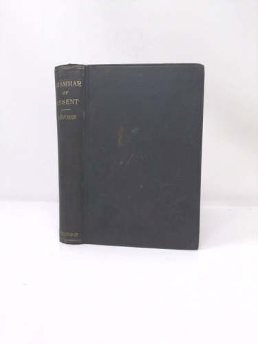 A GRAMMAR OF ASSENT