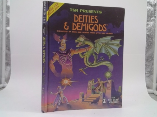 Deities & Demigods (Cyclopedia of Gods and Heroes from Myth and Legend, Advanced Dungeon & Dragons, Special Reference Work) Book Cover