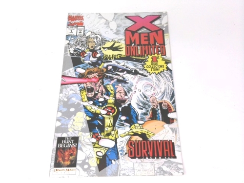 X Men Unlimited Volume 1 No. 1 (1st Issue Collectors Item) Survival June, 1993