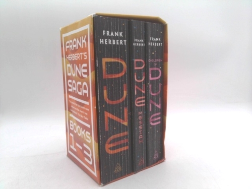 Frank Herbert's Dune Saga 3-Book Boxed Set: Dune, Dune Messiah, and Children of Dune