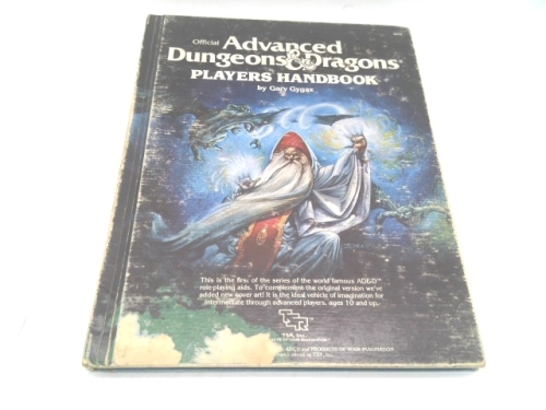 Official Advanced Dungeons & Dragons PLAYERS HANDBOOK 6th PRINTING JAN 1980