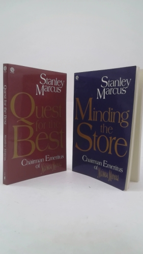 QUEST  FOR THE BEST  &  MINDING THE STORE (2 volumes)