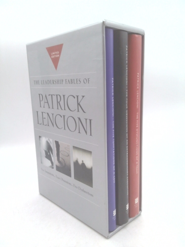 The Leadership Fables of Patrick Lencioni, Box Set, contains: The Five Temptations of a CEO; The Four Obsessions of an Extraordinary Executive; The Five Dysfunctions of a Team