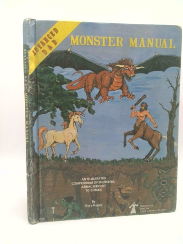 Advanced Dungeons & Dragons Monster Manual (An Illustrated Compendium of Monsters: Aerial Servant to Zombie)