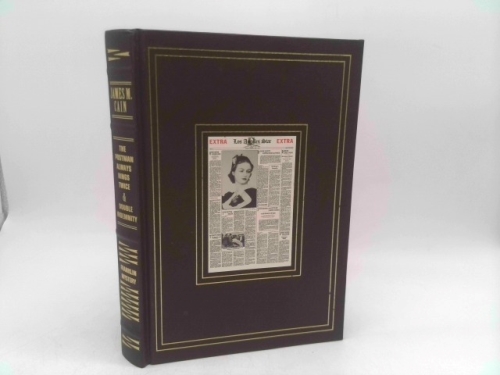 James M. Cain THE POSTMAN ALWAYS RINGS TWICE & DOUBLE INDEMNITY Franklin Library