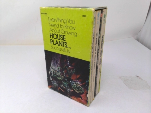 Everything You Need to Know About Growing House Plants...Successfully (4 Book Boxed Set)