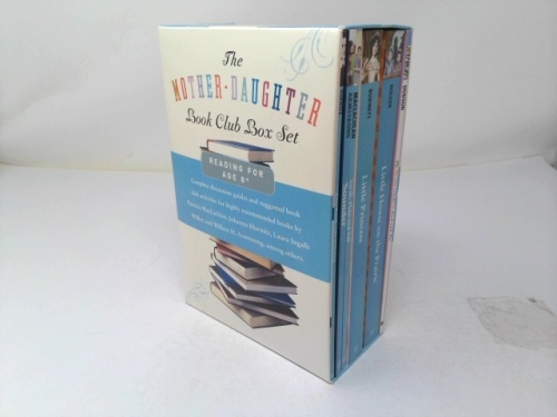 Mother-Daughter Book Club Box Set: Reading for Ages 8+ (A Little Princess; Anne Frank: Life in Hiding; Little House on the Prairie; Sarah, Plain and Tall; Sounder)