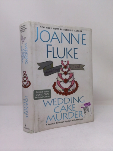 Joanne Fluke Wedding Cake Murder Exclusive Autographed / Signed Edition