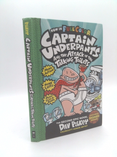 Captain Underpants and the Attack of the Talking Toilets: Color Edition (Captain Underpants #2): Volume 2