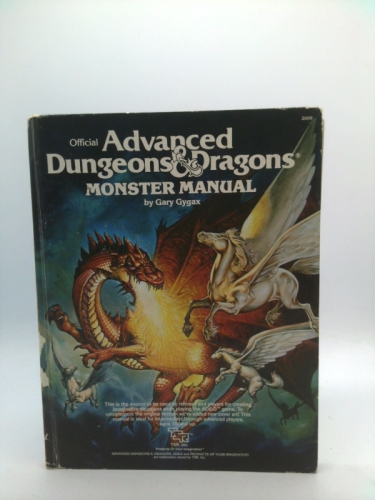Advanced Dungeons & Dragons, Monster Manual: Special Reference Work: An Alphabetical Compedium of All of the Monsters Found in Advanced Dungeons & Dra