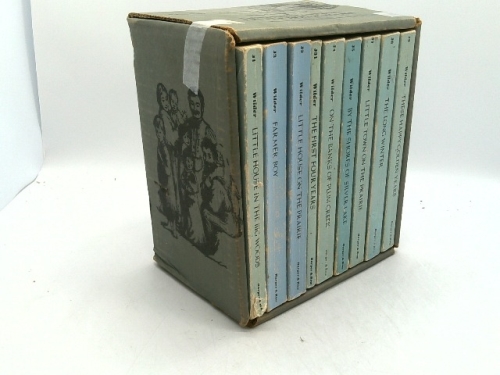 Vintage Little House Children's Books Complete Series 9 Book Boxed Set (Paperback) 1971 & 1970s