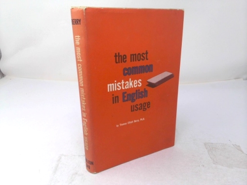 The Most Common Mistakes in English Usage