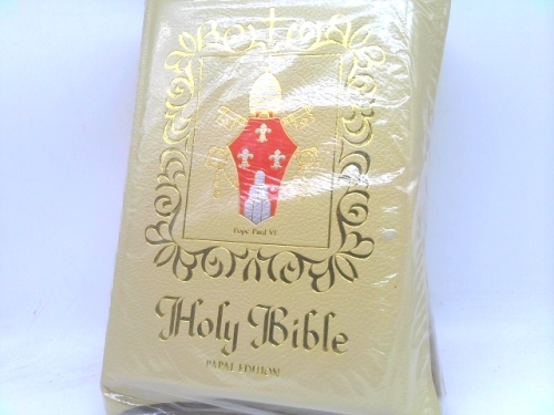 Holy Bible, Papal Edition, Pope Paul VI, Catholic