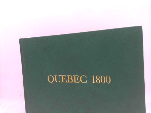 Quebed 1800: A 19th Century Romantic Sketch of Quebec